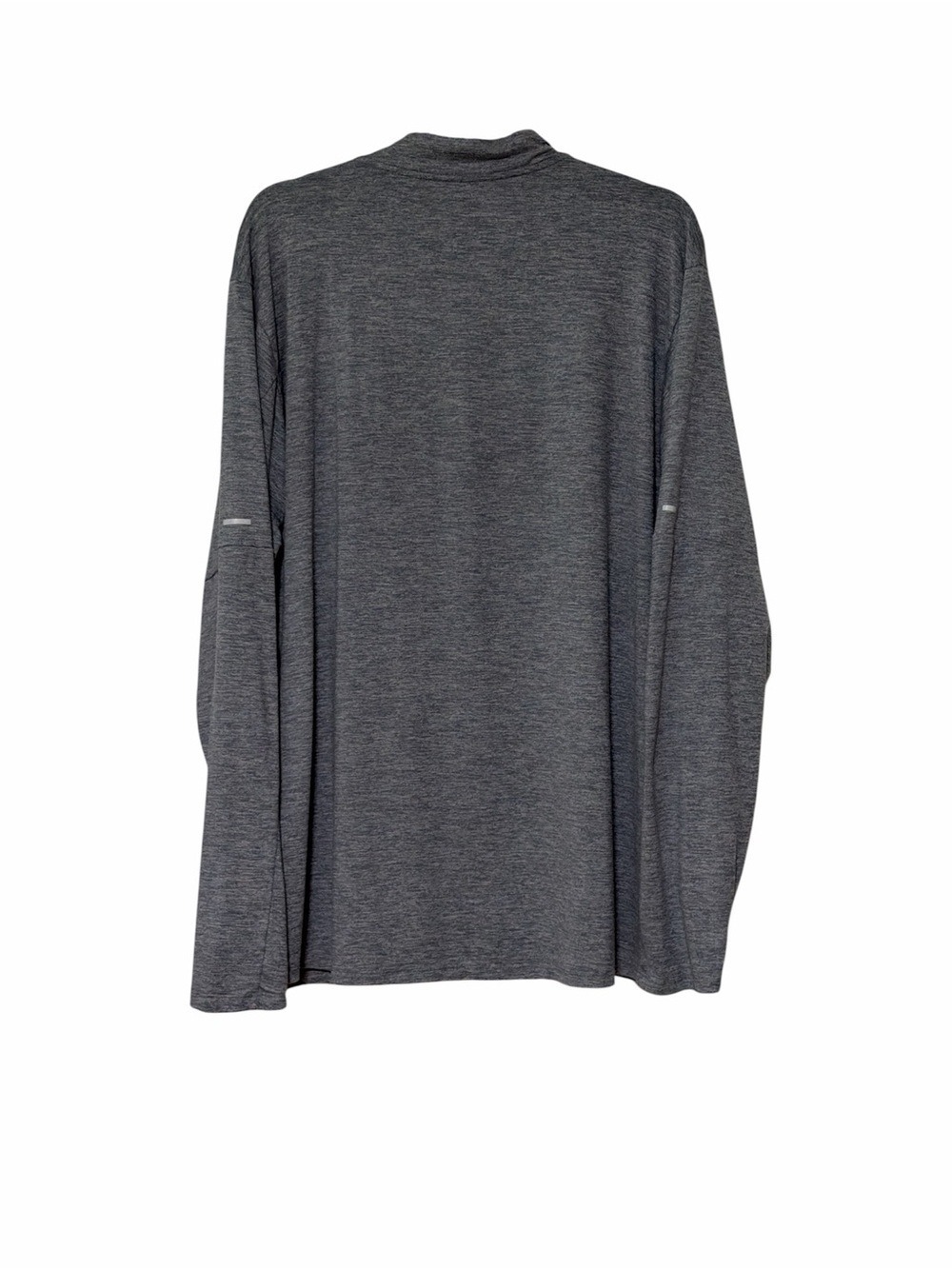 Nike Gray Men’s Long-Sleeve Half-Zip Performance Tee